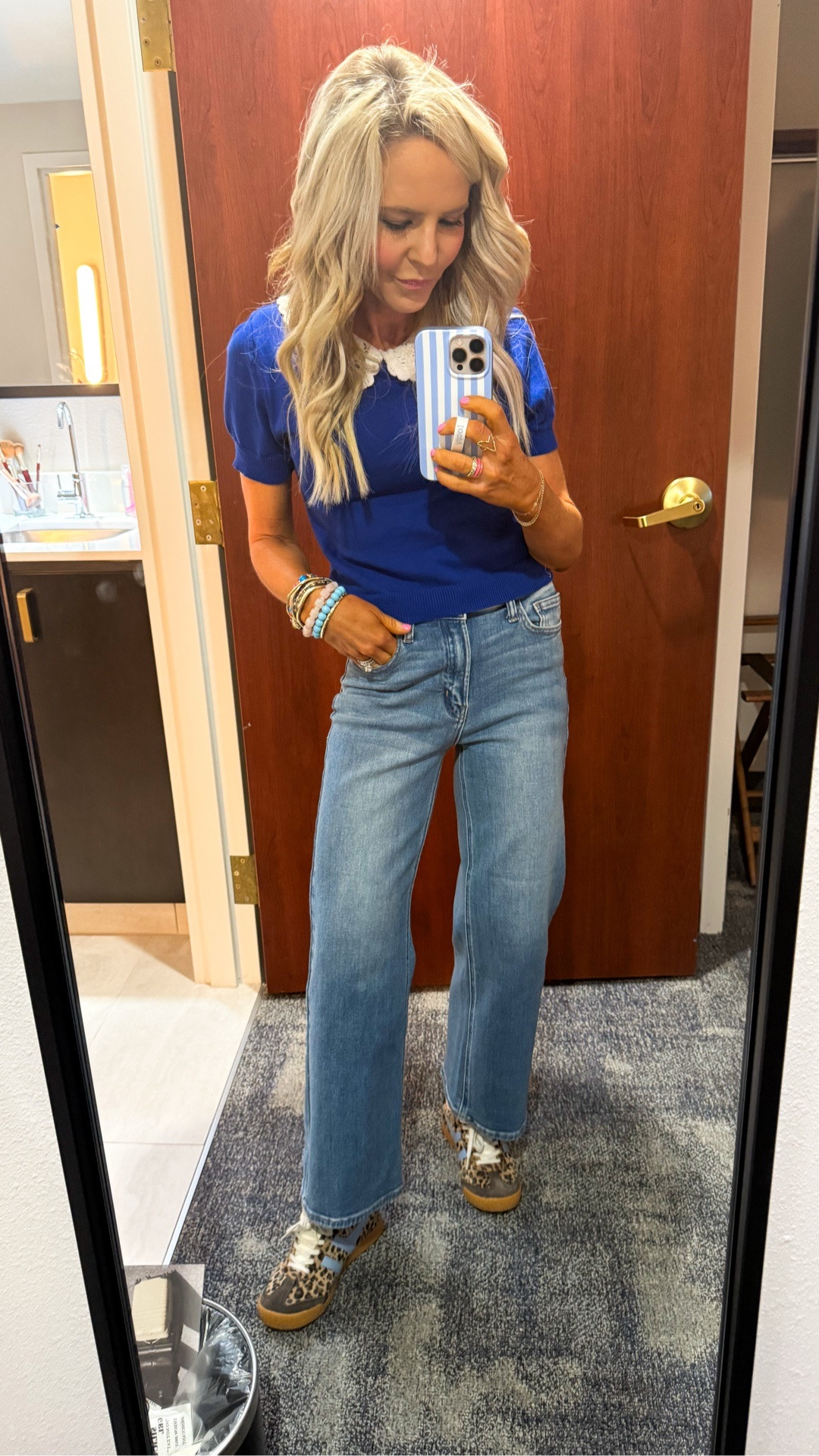 dance mom style • wearing small in sweater and size 24 in denim! 

#LTKootd #LTKgrwm #LTKdayinmylife