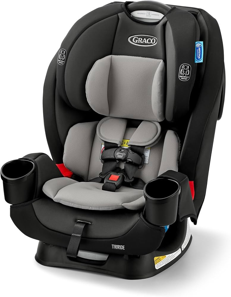Graco\u00ae TriRide 3-in-1 Convertible Car Seat - Highback Booster, Forward & Rear Facing Modes, ... | Amazon (US)