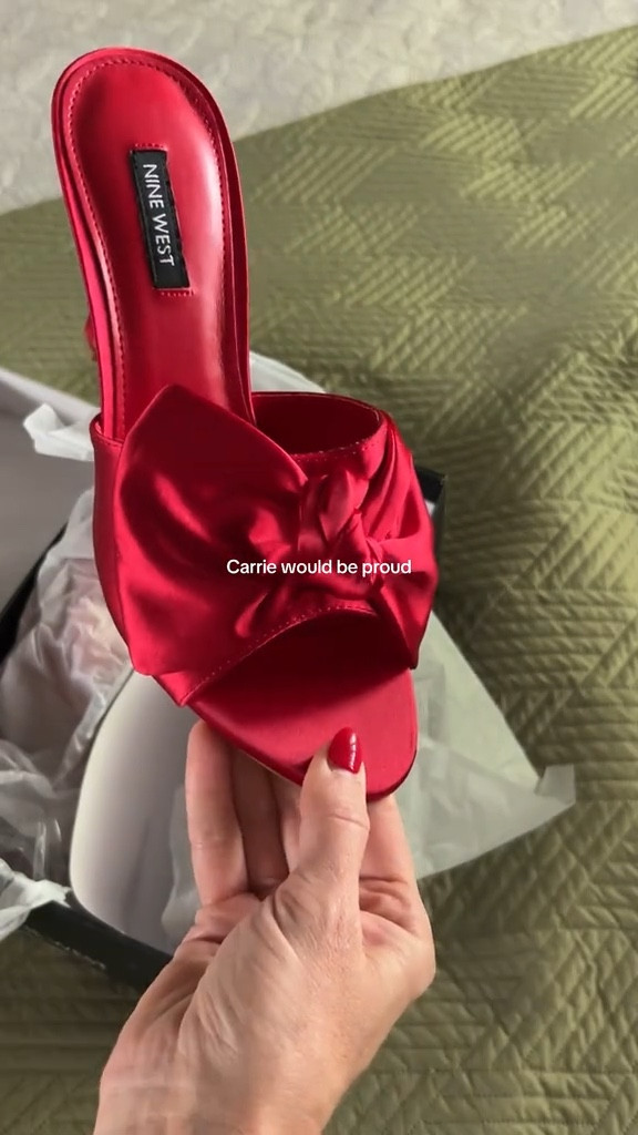 Carrie would be proud either way this shoe purchase! 

#bowheels #redheels #theiconic #ninewest

#LTKaustralia #LTKshoes #LTKsale