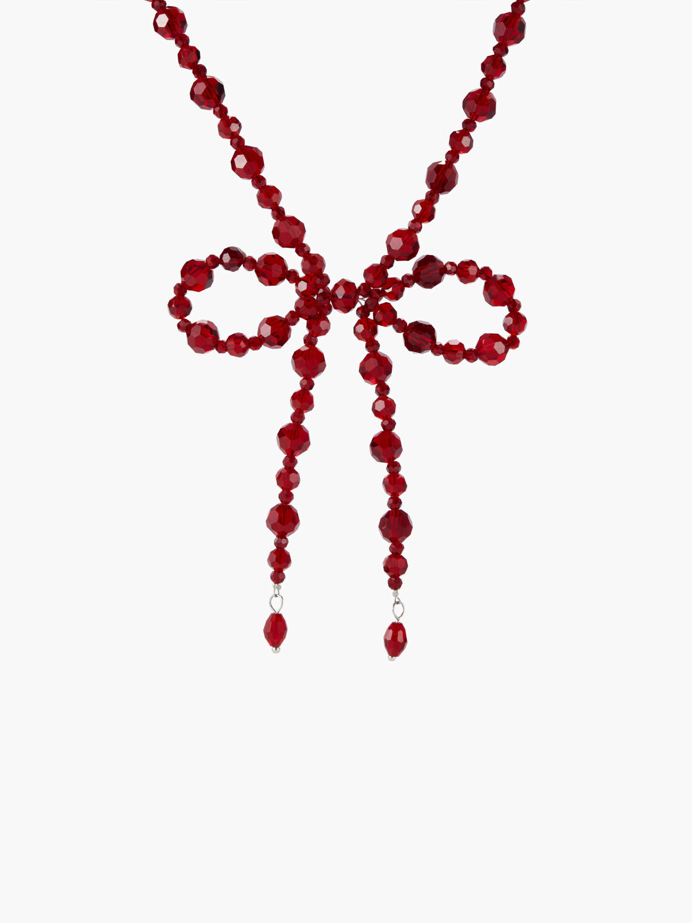 BEADED BOWKNOT NECKLACE | Cider