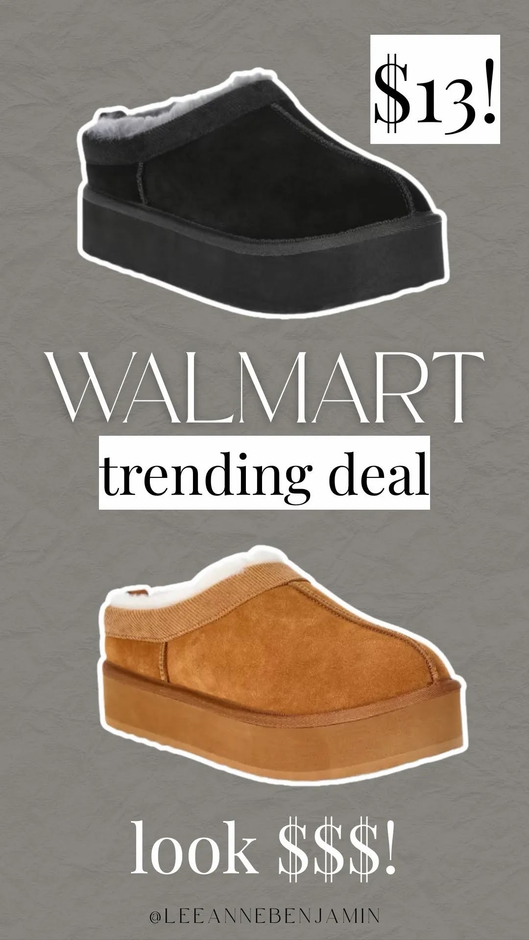 Such a steal on these ugg inspired slippers!  

 #LTKootd #LTKOver40 #LTKSaleAlert