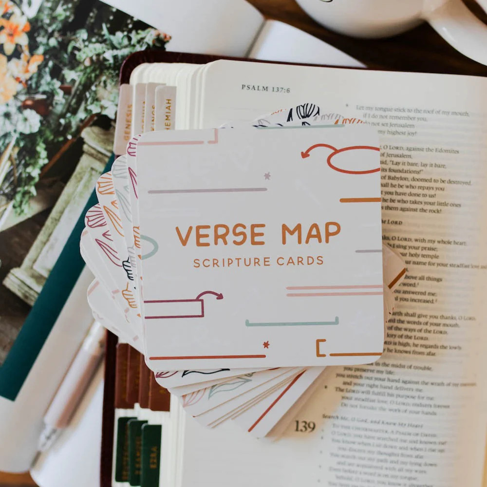 Verse Map Scripture Cards | The Daily Grace Co.