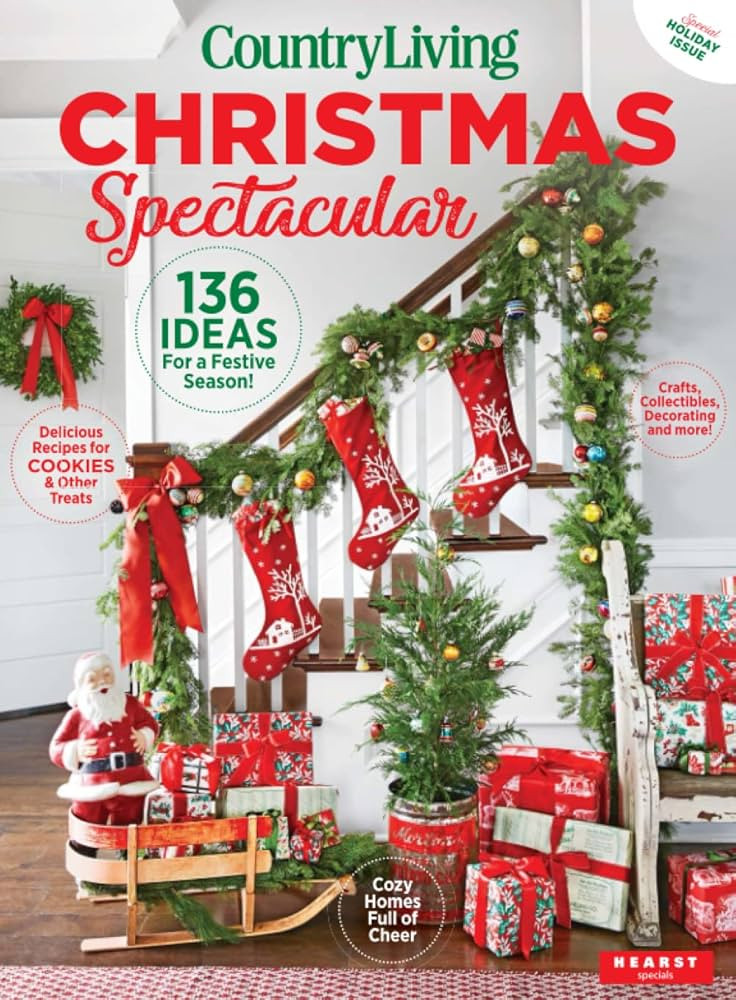 Country Living Christmas Spectacular: 136 Ideas for the Festive Season | Amazon (US)