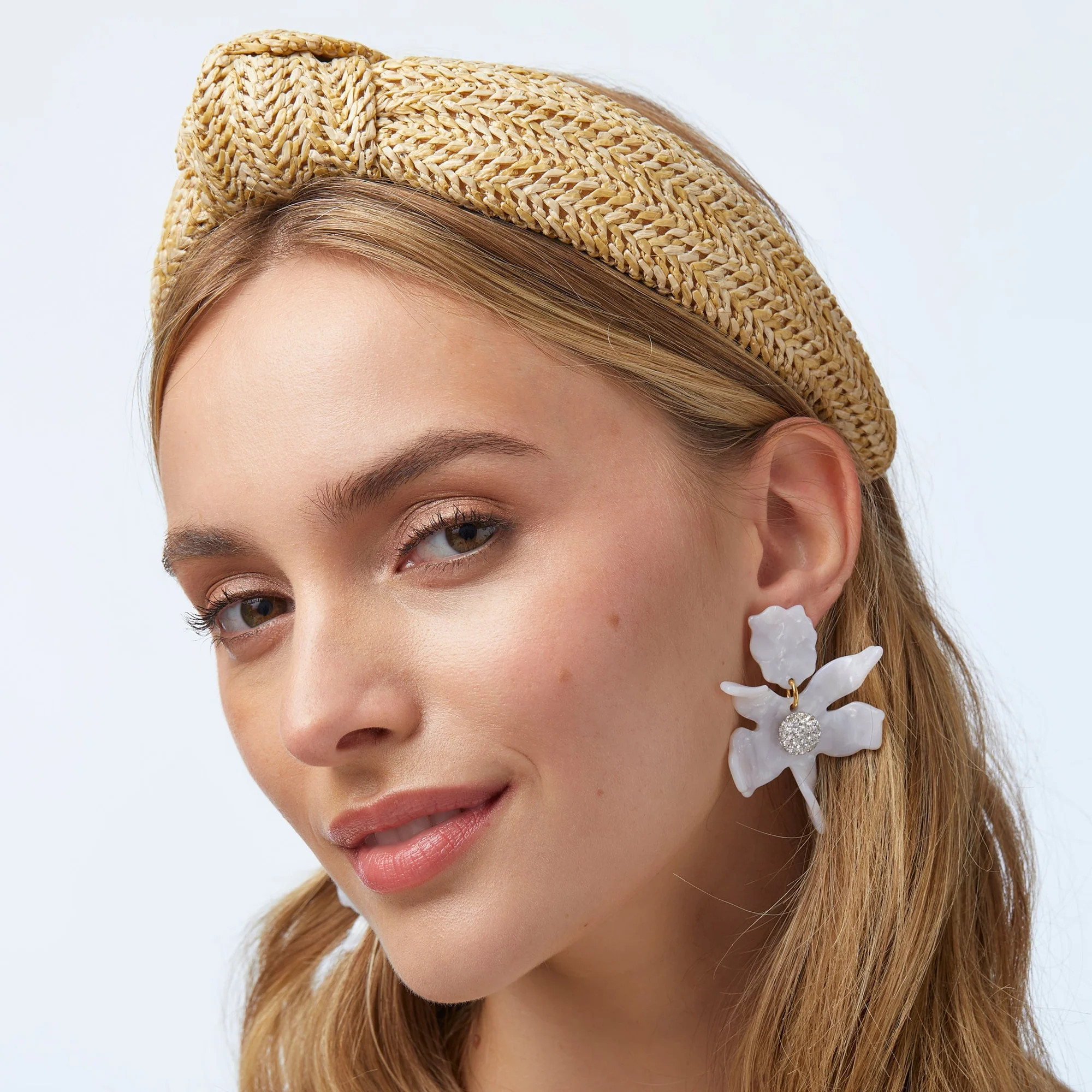 RAFFIA KNOTTED HEADBAND | LELE SADOUGHI