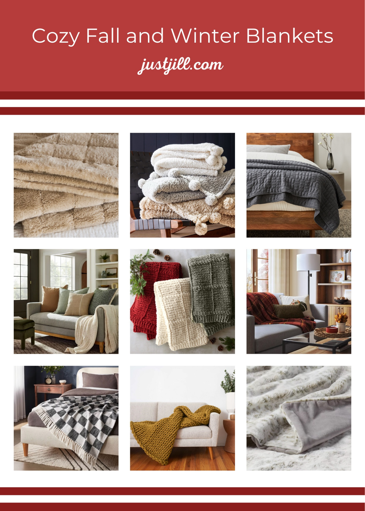 Get cozy and curl up on the couch with these ultra-comfy blankets from Pottery Barn, Target and West Elm. 

#LTKSeasonal #LTKGiftGuide #LTKhome