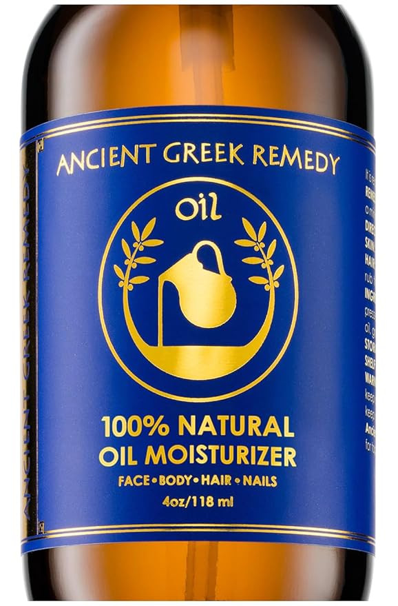 Ancient Greek Remedy Body Oil - Organic After Shower Face Oil & Body Moisturizer for Dry Skin - A... | Amazon (US)