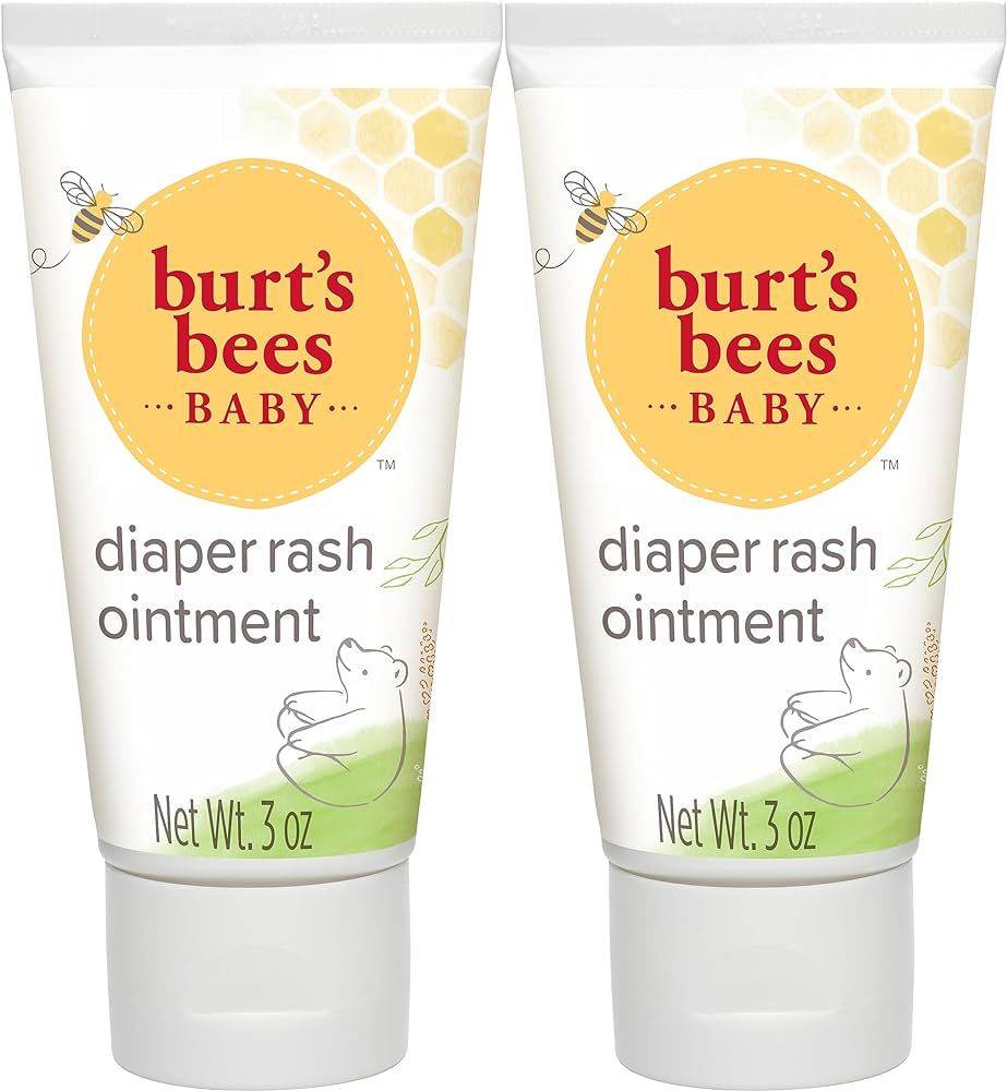 Burt's Bees Baby Diaper Rash Cream, Lavender & Shea Butter Moistures & Calms Skin, for Fast Relie... | Amazon (US)