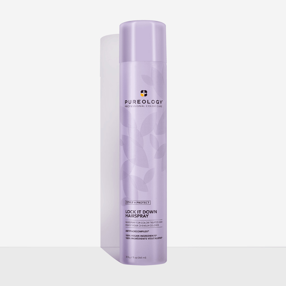 Lock It Down Strong Hold Hairspray For All-Day Hold - Pureology | Pureology