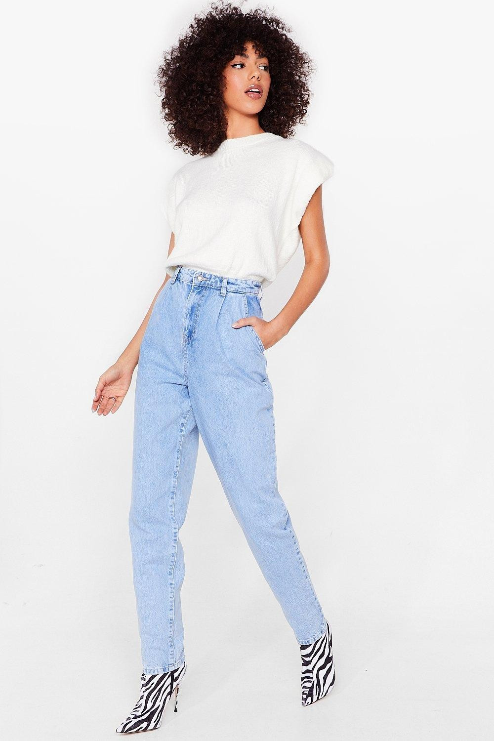 Wash Your Words High-Waisted Mom Jeans | NastyGal (UK, IE)