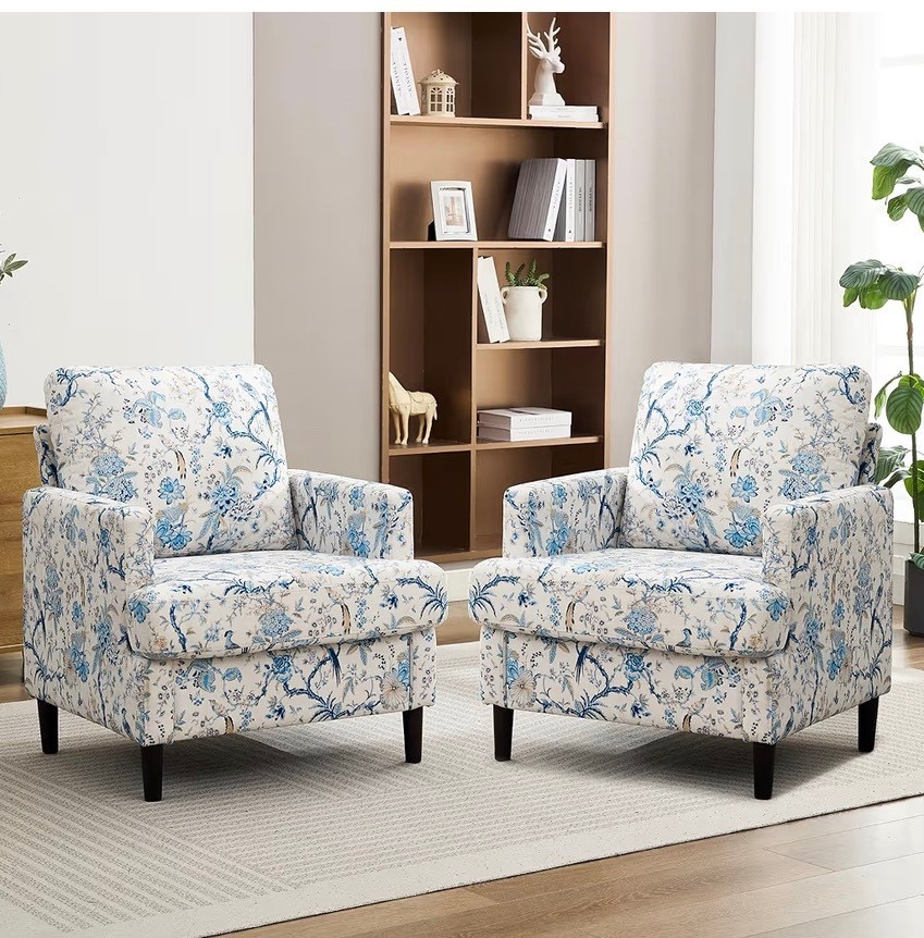 Bridgerton vibes!!so pretty!!Mid-century accent chair set of 2 #ltkbridgertonvibes #ltkamazonspringsale

#LTKHome #LTKSaleAlert