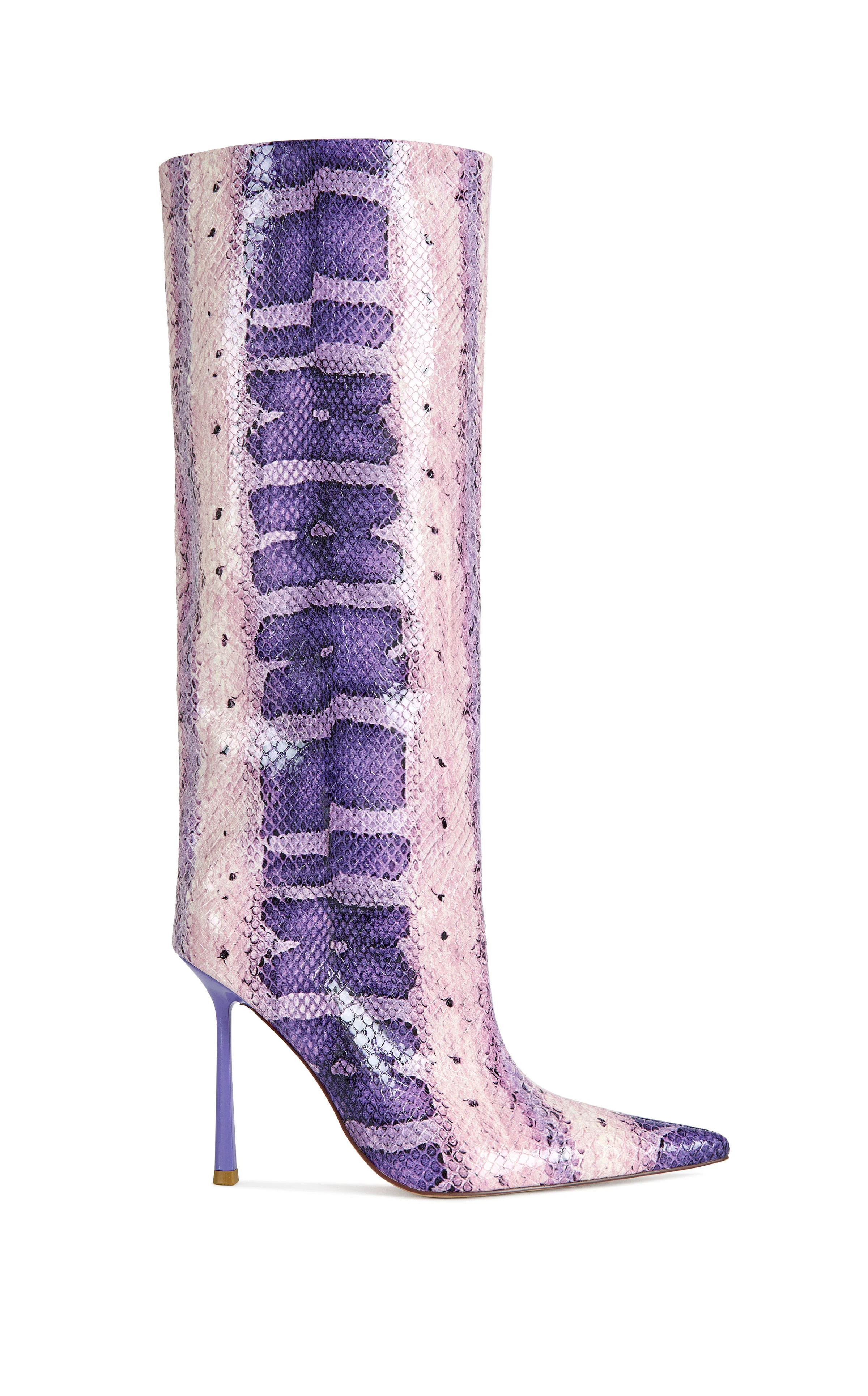 MADEYE-PURPLESNAKE STILETTO BOOT | Azalea Wang
