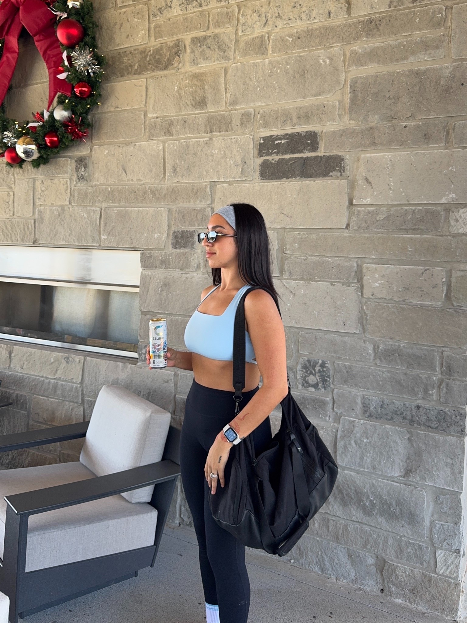 Gym outfit details 🩵

#LTKActive #LTKfitnessgoals #LTKPetite