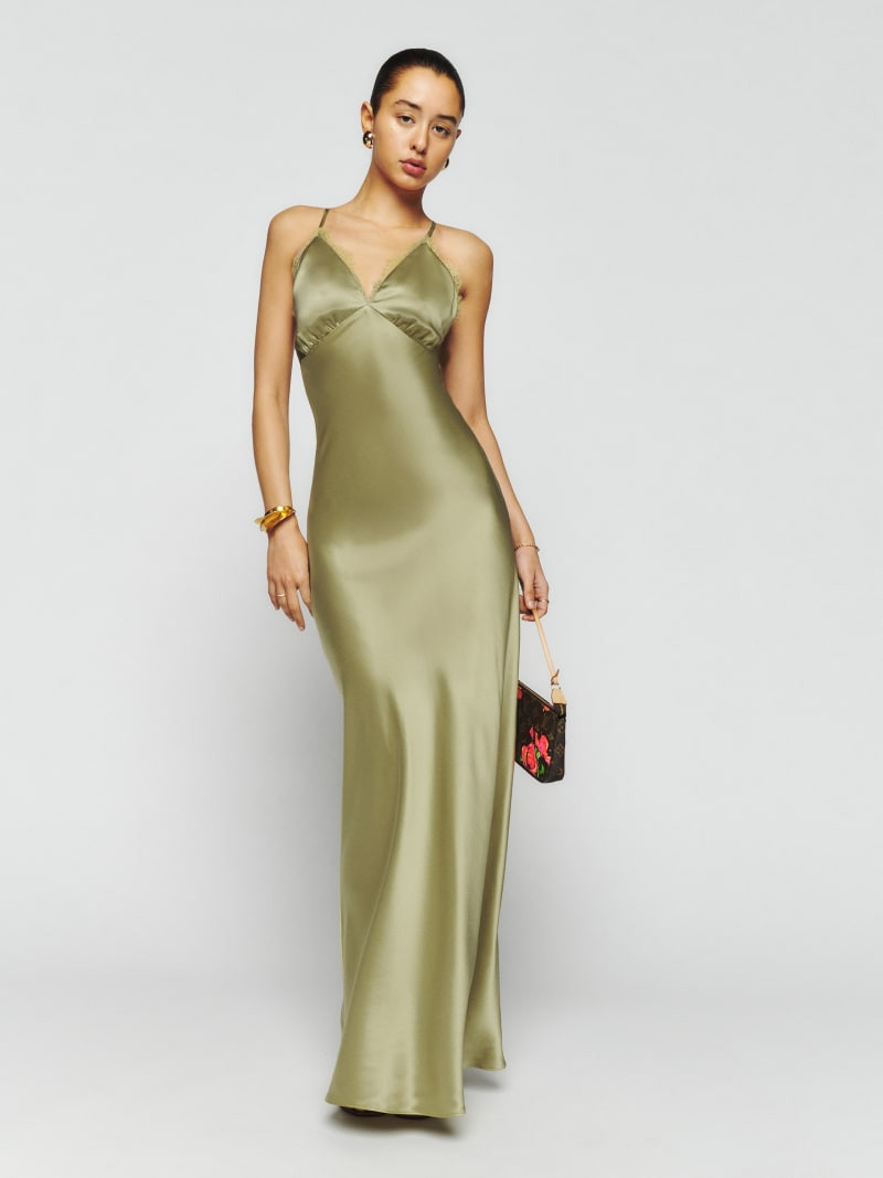 Maysen Silk Dress | Reformation (Global)