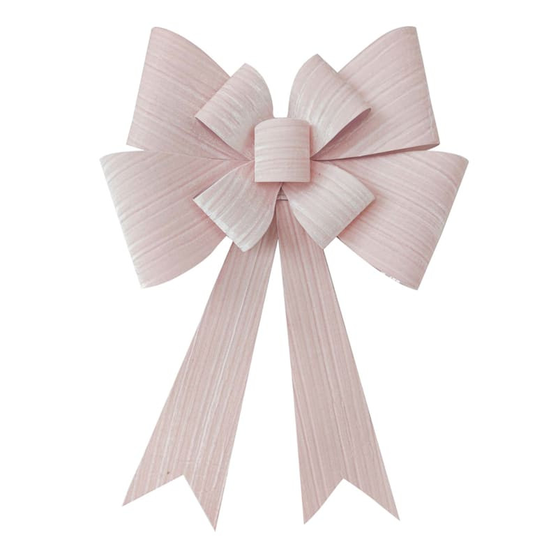 Polyester Ribbon Bow Wall Decor, 16x25 | At Home