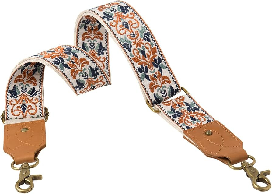 KamostarX Purse Strap,Purse Strap Replacement Crossbody Wide Shoulder Strap Handbag Canvas Belts ... | Amazon (US)