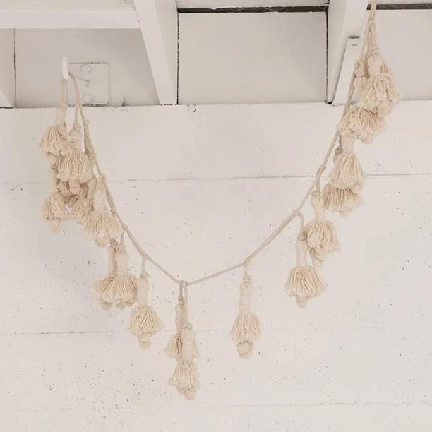 Hand Woven Cotton Tassel Garland | Shop Sweet Lulu