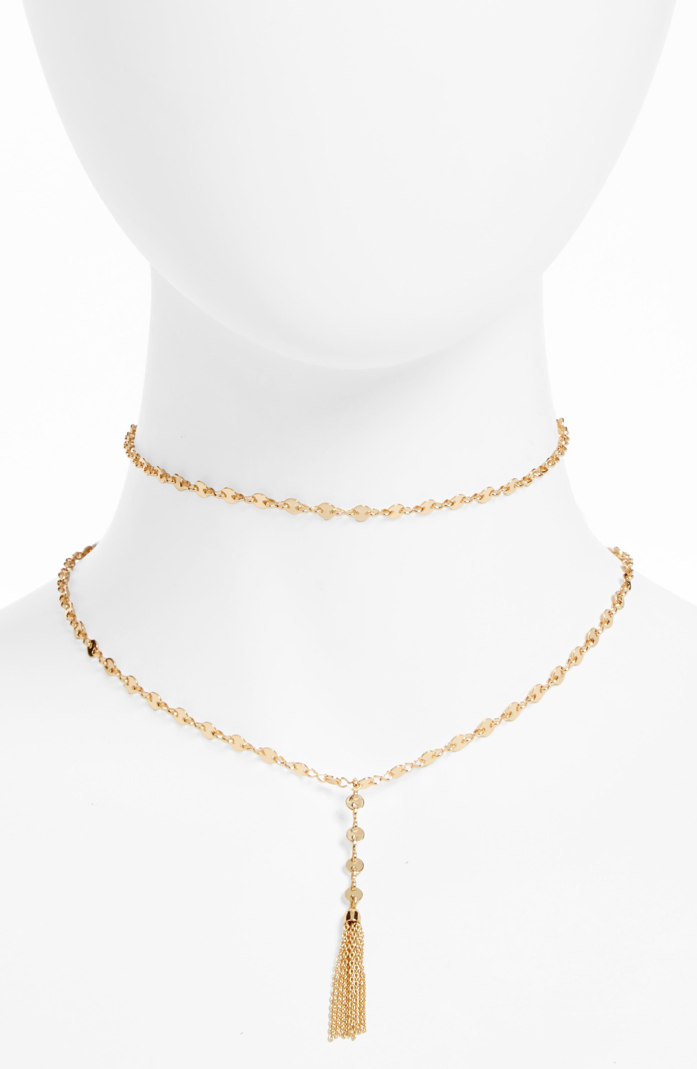 Abbie Tiered Y-Choker | Nordstrom