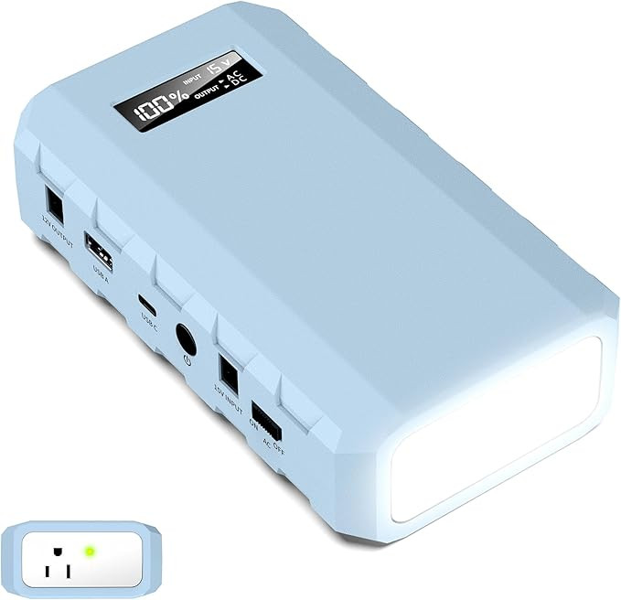 SinKeu 24000mAh Portable Charger Power Bank, 88Wh Portable Power Bank with AC Outlet, QC 3.0 USB/... | Amazon (US)