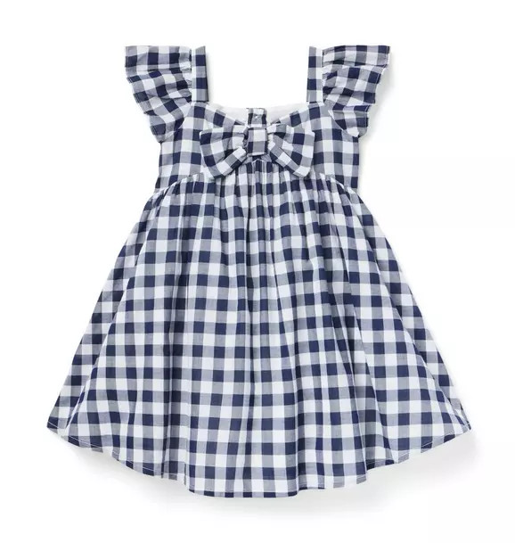 Gingham Bow Dress | Janie and Jack