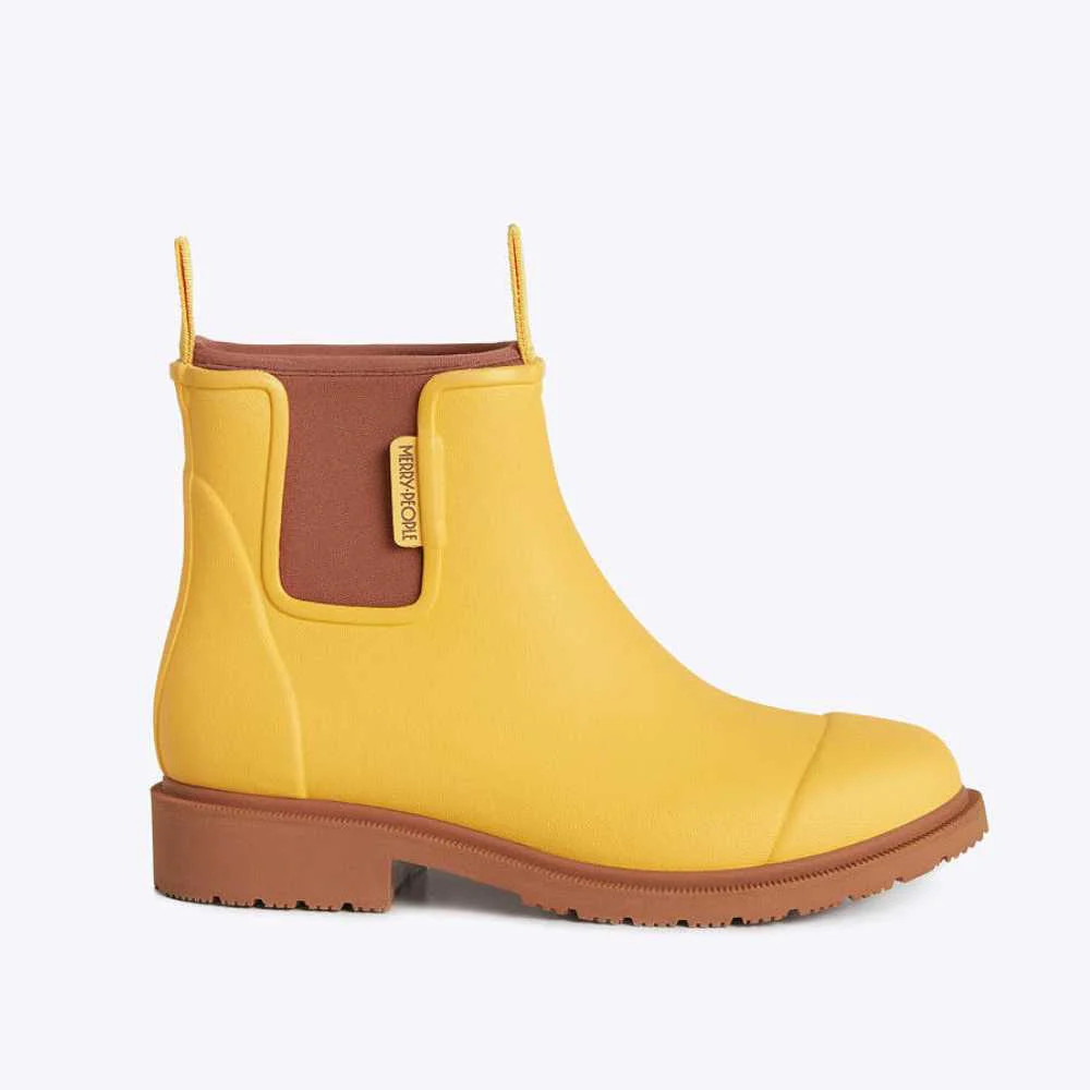 Bobbi Ankle Boot // Sunflower Yellow | Merry People - Australia