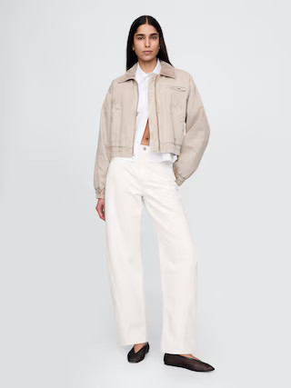 High Rise Barrel Jeans | Gap (US)