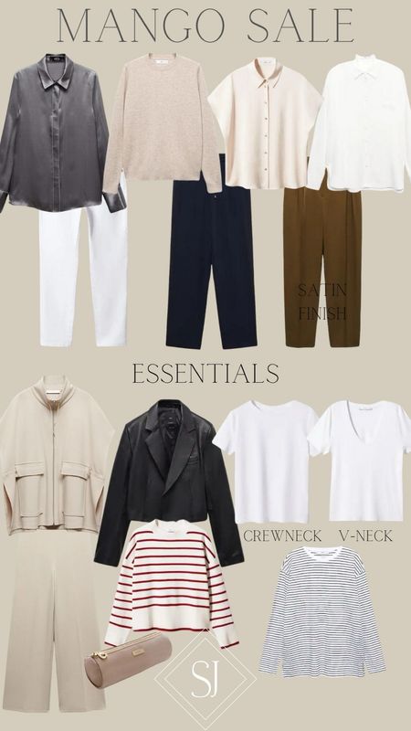 Mango Sale Alert // Essentials 

Sweaters, blouses, pants, jackets, and an amazing set 



#LTKsalealert
