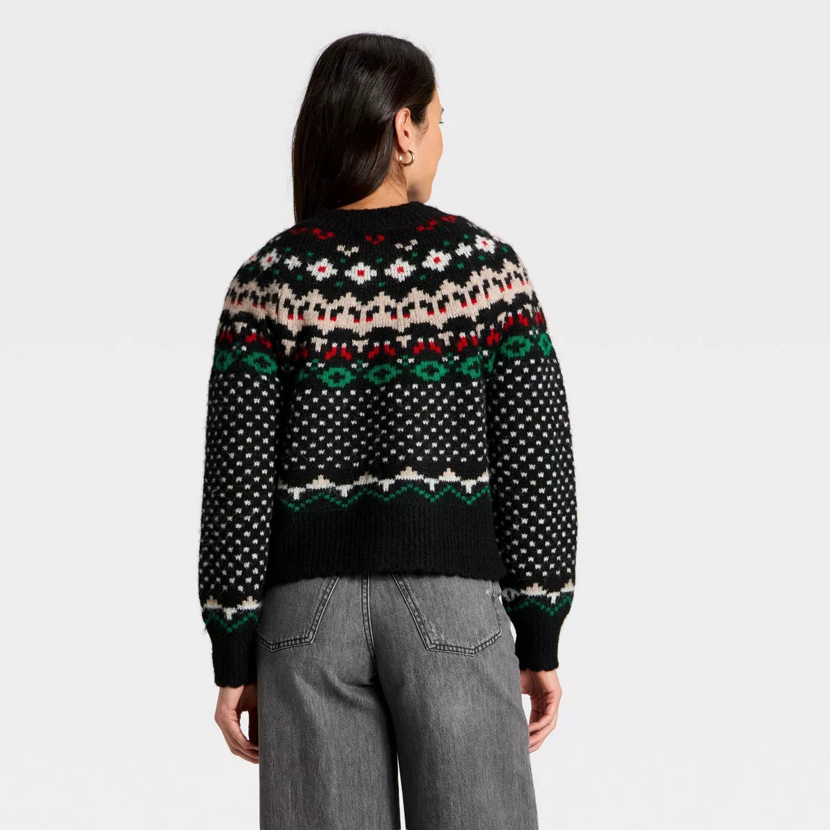 Women's Merriment Cardigan Sweater - Universal Thread™ Black XS | Target