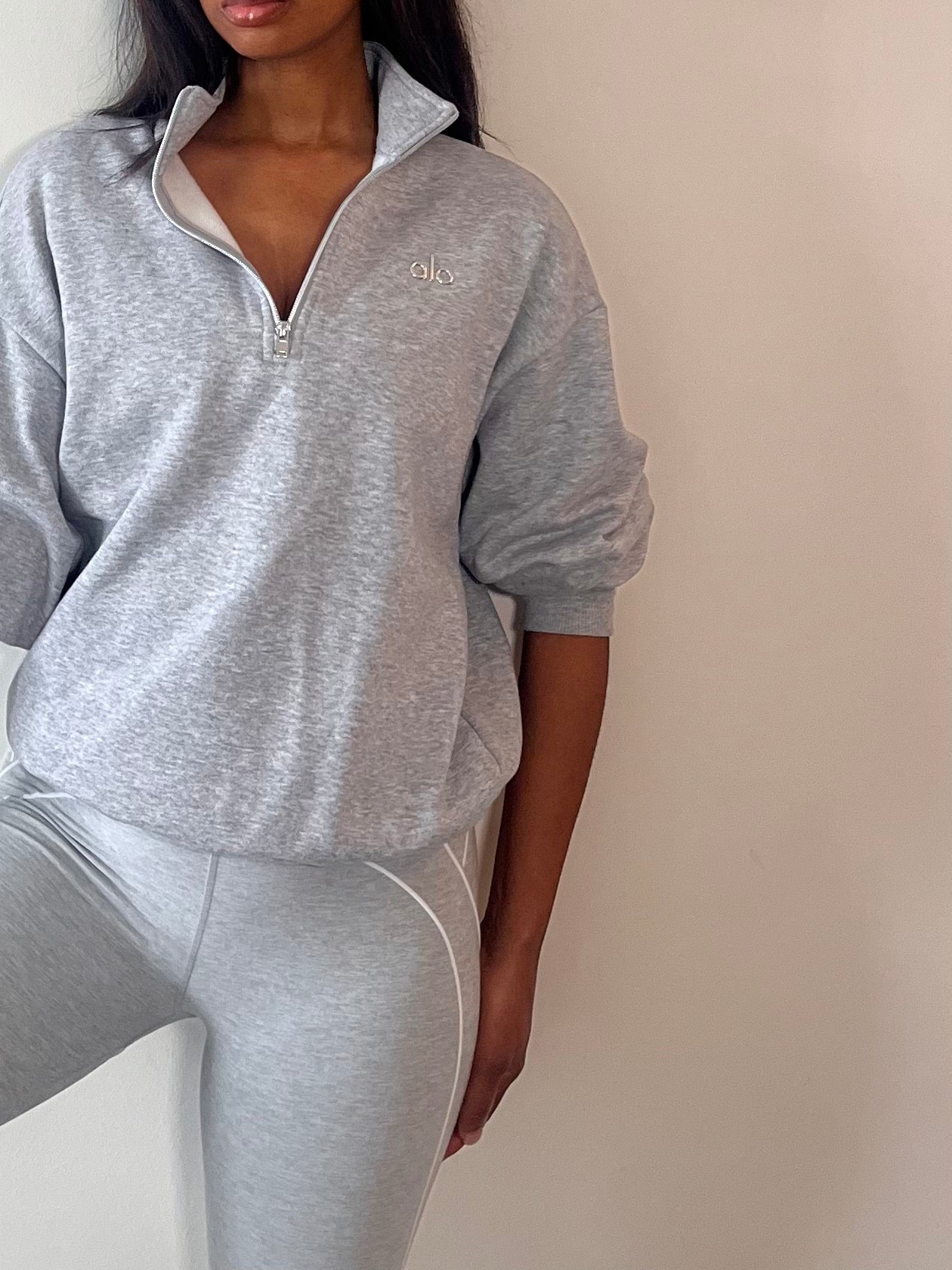 My go-to set for yoga days that turn into coffee runs ☕️
This gray pullover is the piece I reach for every time, it’s soft, flattering, and instantly makes the set feel like a full outfit.

Perfect for
• yoga + pilates
• walking + errands
• post-workout coffee runs

I love pieces that don’t require an outfit change… this is one of them.

Wearing size small

#LTKworkwear #LTKfitness