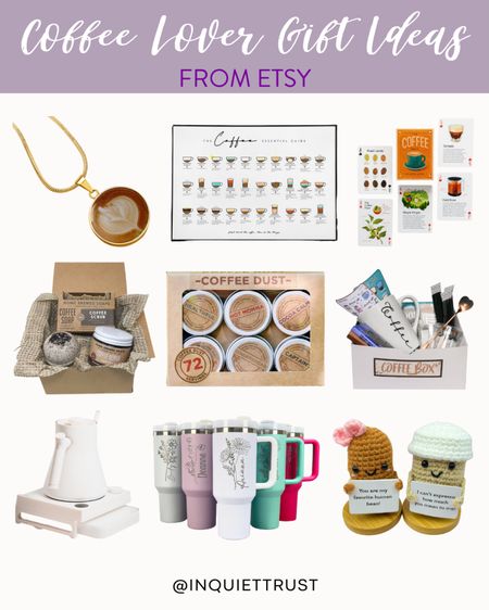 Gift your friends, family, or loved ones with these essentials for coffee lovers!
#etsyfinds #kitchenessentials #giftguide #affordablefinds

#LTKHome #LTKFamily #LTKGiftGuide
