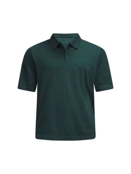 New Venture Short-Sleeve Knit Polo Shirt | Lululemon (US)