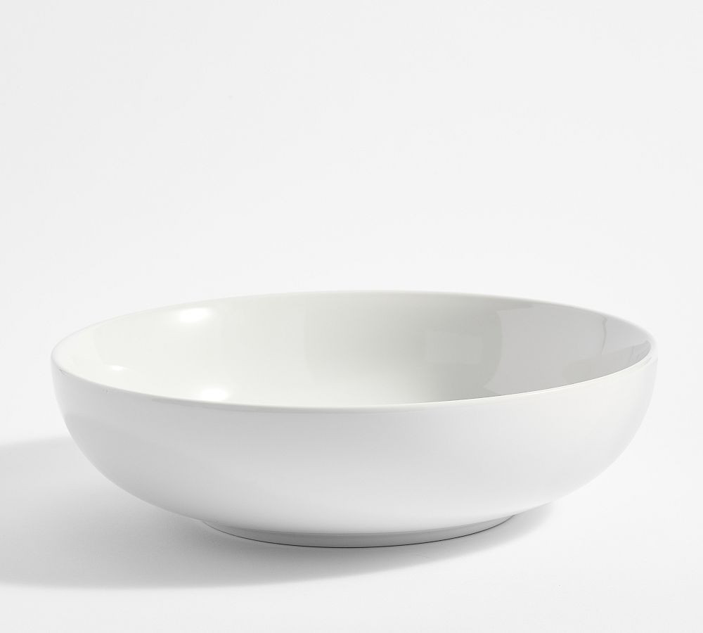 Caterer's Box Porcelain Serving Bowl, Single - White | Pottery Barn (US)