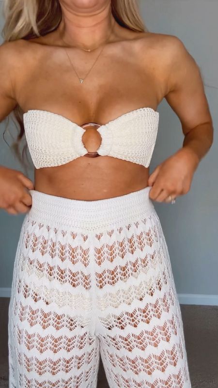 Abercrombie crochet cover up pants size small
Resort wear
Spring break outfit

#LTKfindsunder100 #LTKtravel #LTKswim