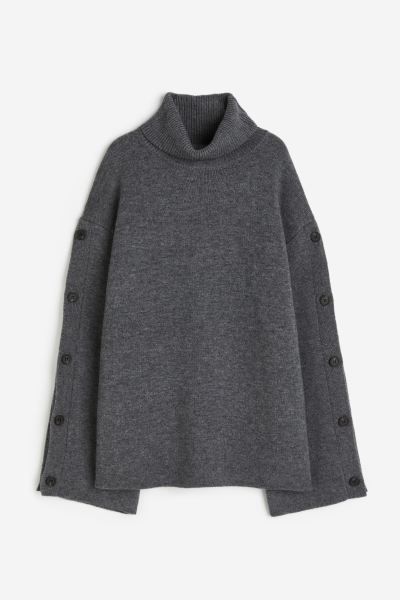 Wool polo-neck jumper | H&M (UK, MY, IN, SG, PH, TW, HK)