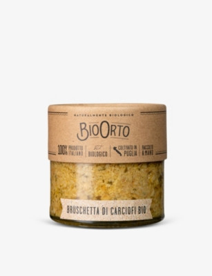 BioOrto organic artichoke bruschetta spread 180g | Selfridges