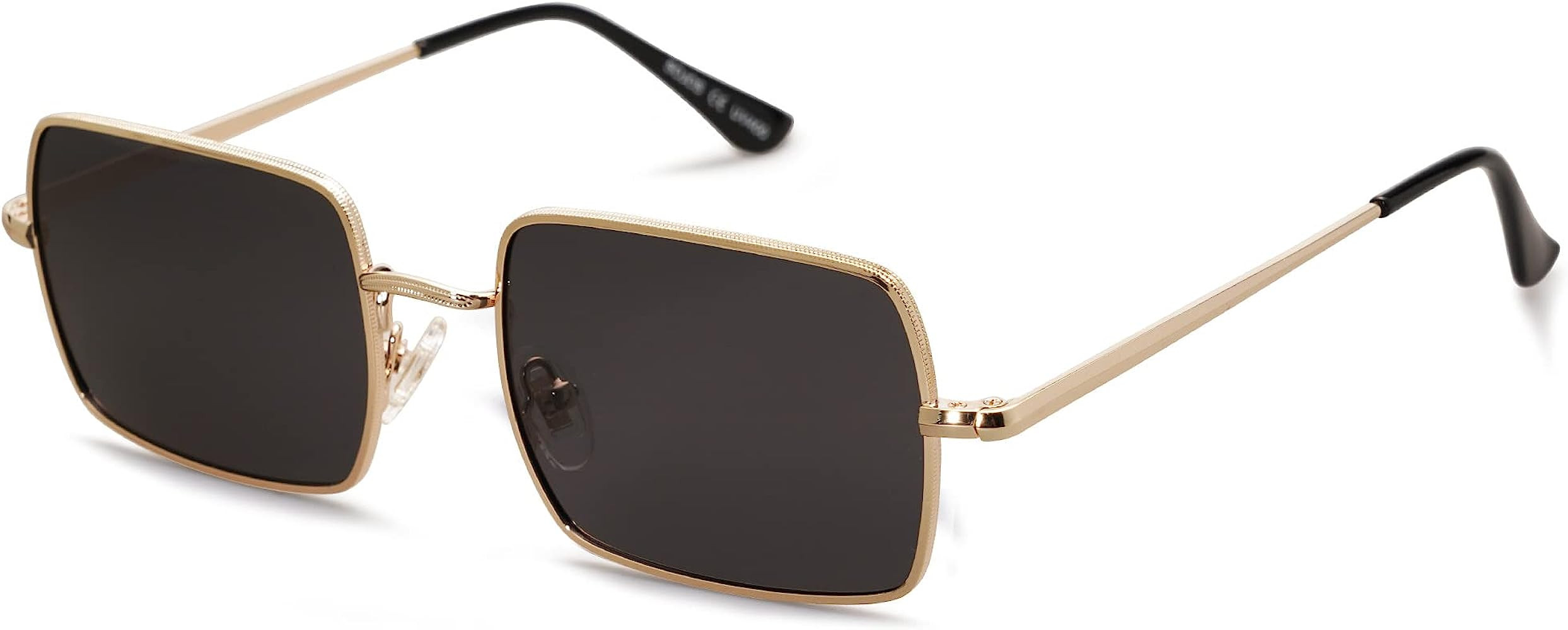 SOJOS Polarized Sunglasses for Womens Mens,Rectangle Polygon Retro Vintage Shades Classic Vintage... | Amazon (US)