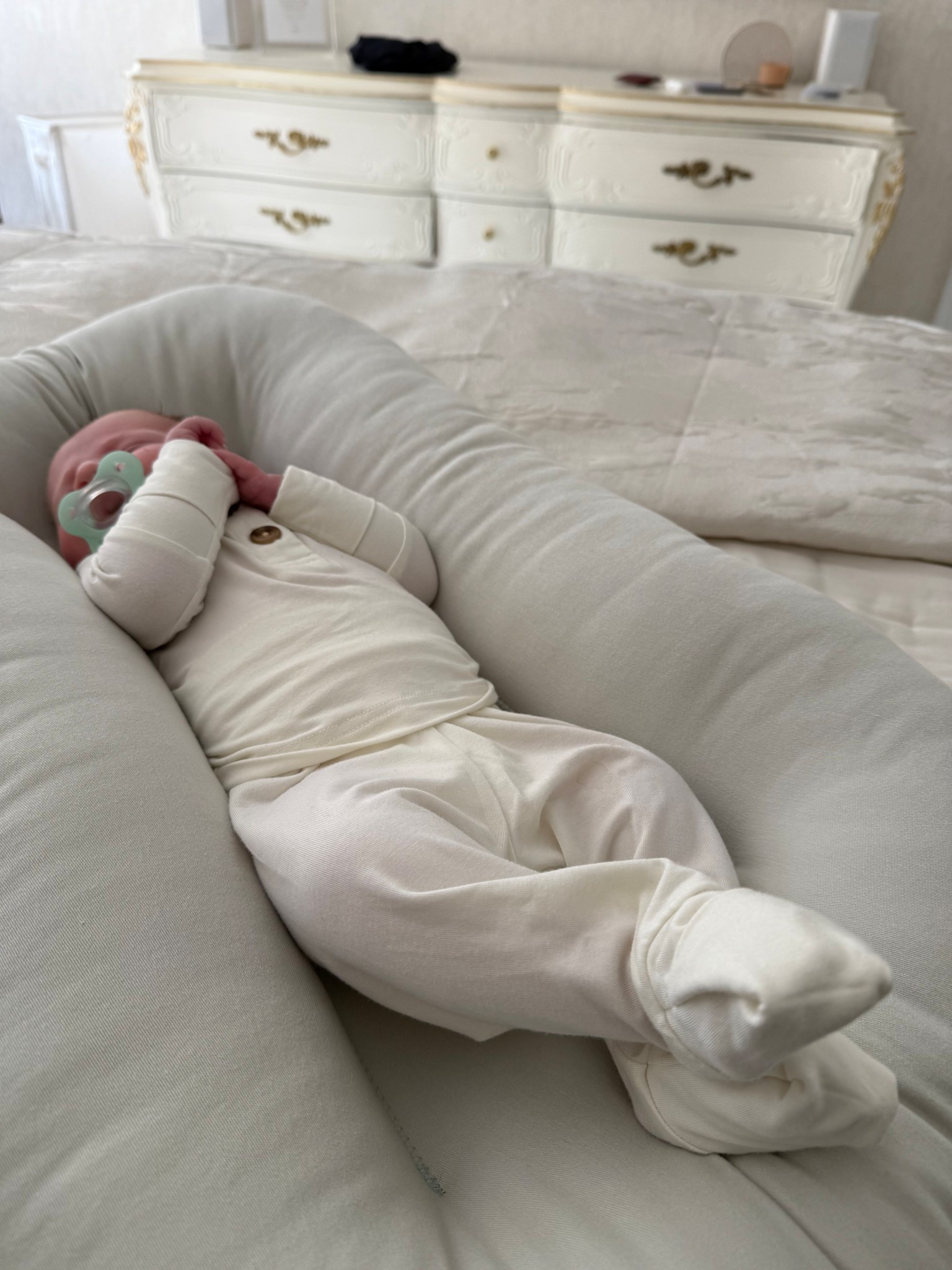 Baby lounger 🩵

#LTKFamily #LTKBaby #LTKKids