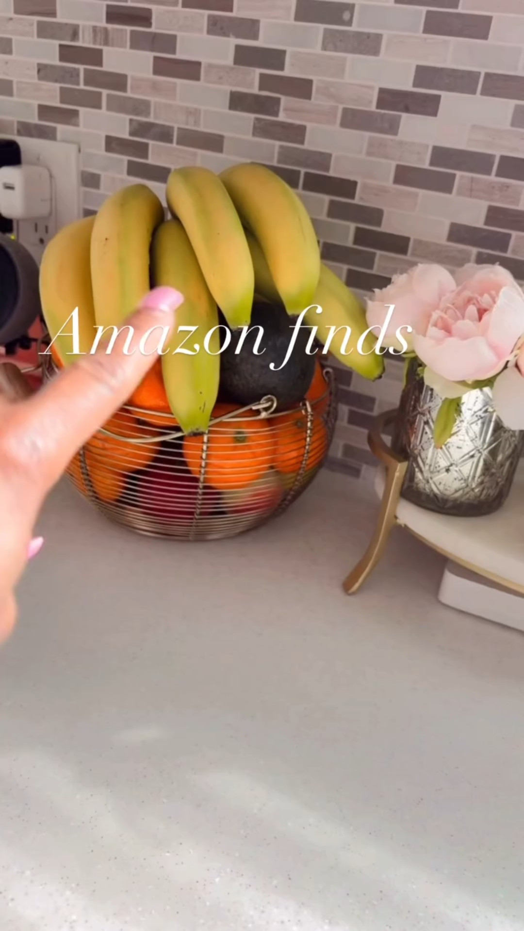 Hello IG friends! 
This is a serious life hack! It folds up for when you aren’t using it, sticks very easily, and is durable! It arrived very quickly and was flawless and an easy application.
 .This banana hanging hook is a game-changer for keeping bananas fresh and organized! The design is sturdy and sleek, and it blends seamlessly with my kitchen decor.

if you comment the word "SHOP" I'll 
send the link to your DM. 

like✨Comment✨Share✨
Follow @angedvabdecor for more inspiration 
click on my linktree to shop 🛍️
my home 🏡 #amazonfinds #lifehack #kitchengadget #kitchenhack  #bananaholder #kitchen #amazon