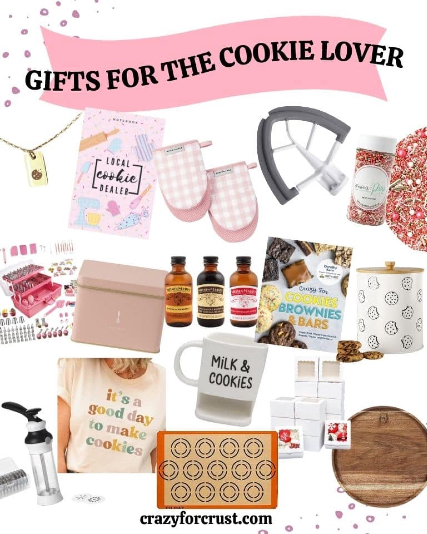 The sweetest gifts for that cookie-loving monster in your life! I’ve got my eye on that necklace tho… 

#LTKFindsUnder50 #LTKFamily #LTKGiftGuide