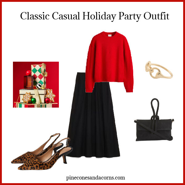 Classic Casual Holiday Party Outfit.  

 #LTKGiftGuide #LTKHoliday #LTKSeasonal