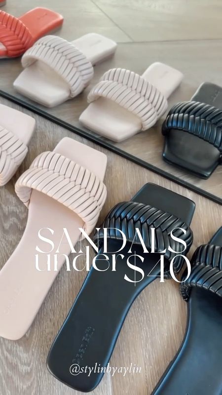 Sandals under $40, if between sizes, size up #StylinbyAylin #Aylin 

#LTKShoeCrush #LTKFindsUnder50 #LTKStyleTip