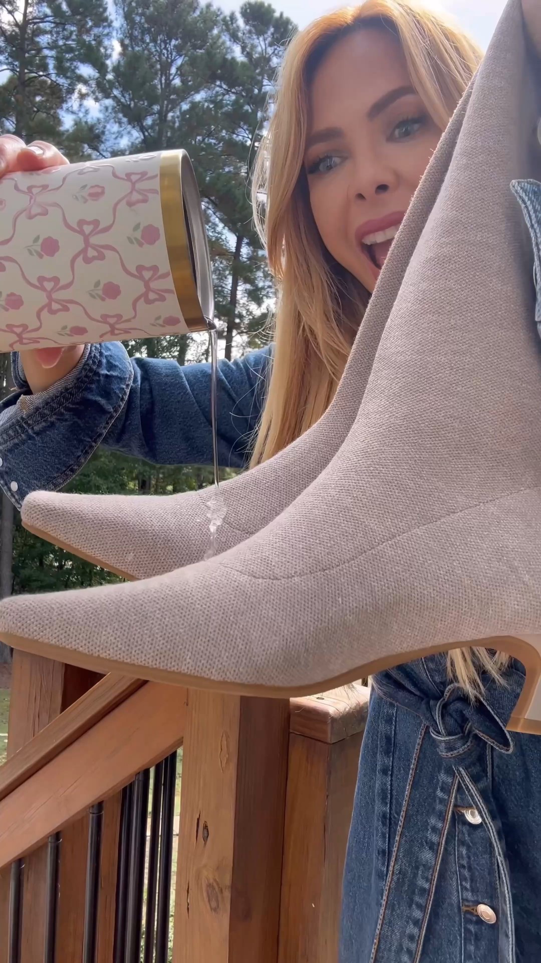 The waterproof boots 👢 you need them 