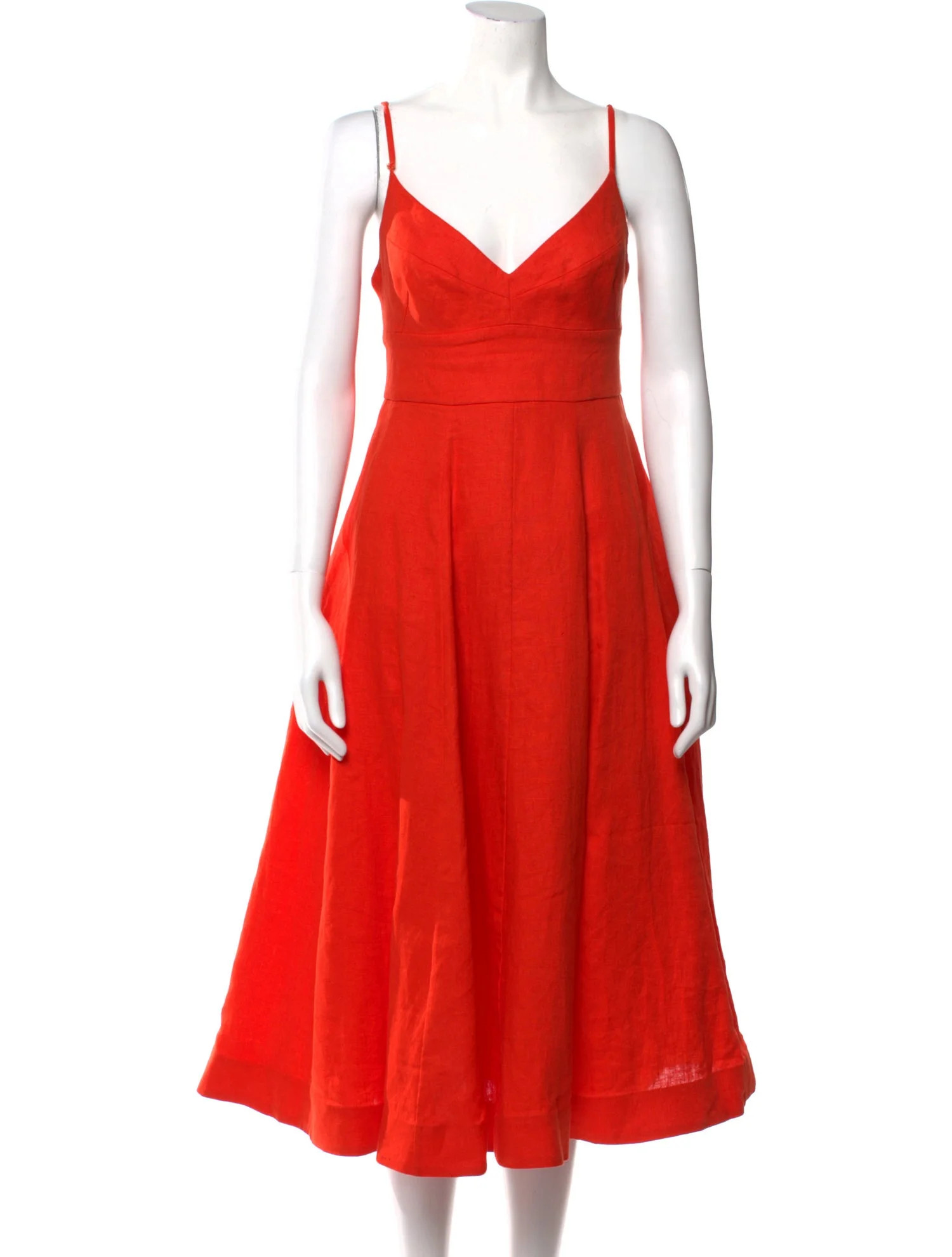 V-Neck Long Dress | The RealReal