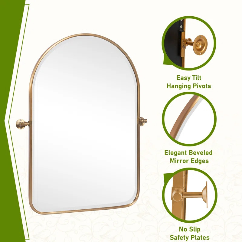 Willa Arlo™ Interiors Norita Metal Wall Mirror & Reviews | Wayfair | Wayfair North America