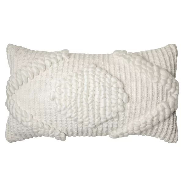 Better Homes & Gardens, Tufted Diamond Oblong Decorative Throw Pillow, 14”x24”, White - Walma... | Walmart (US)