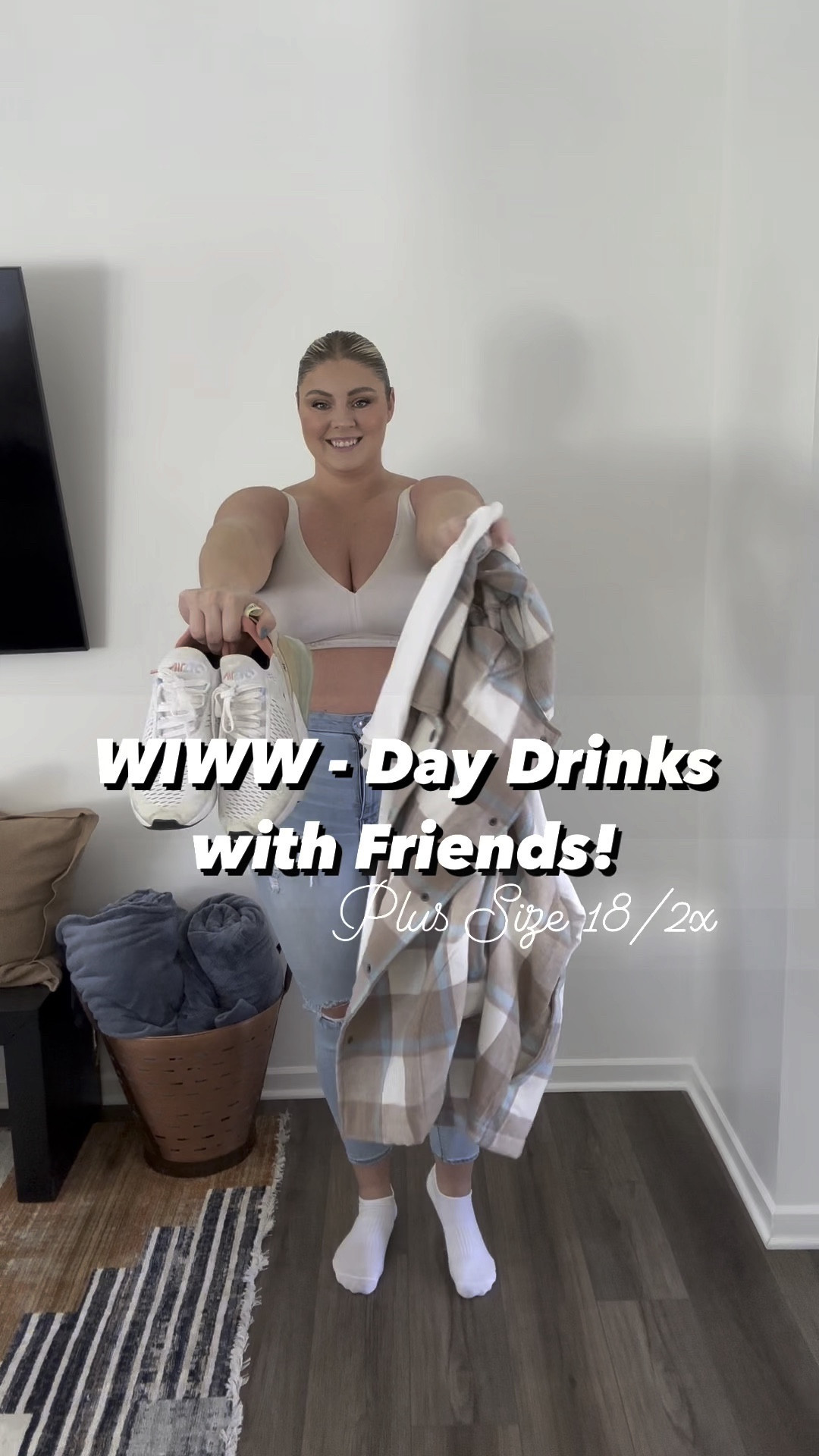 What I Would Wear - to day drink with friends! Went for a super casual, comfortable fit for drinks out with the squad. 
I got this jacket from Costco, but linked some others that are similar. 

Plus size fashion, curvy fashion, plus size style, plus size outfits, casual outfits 

#LTKplussize #LTKstyletip #LTKmidsize