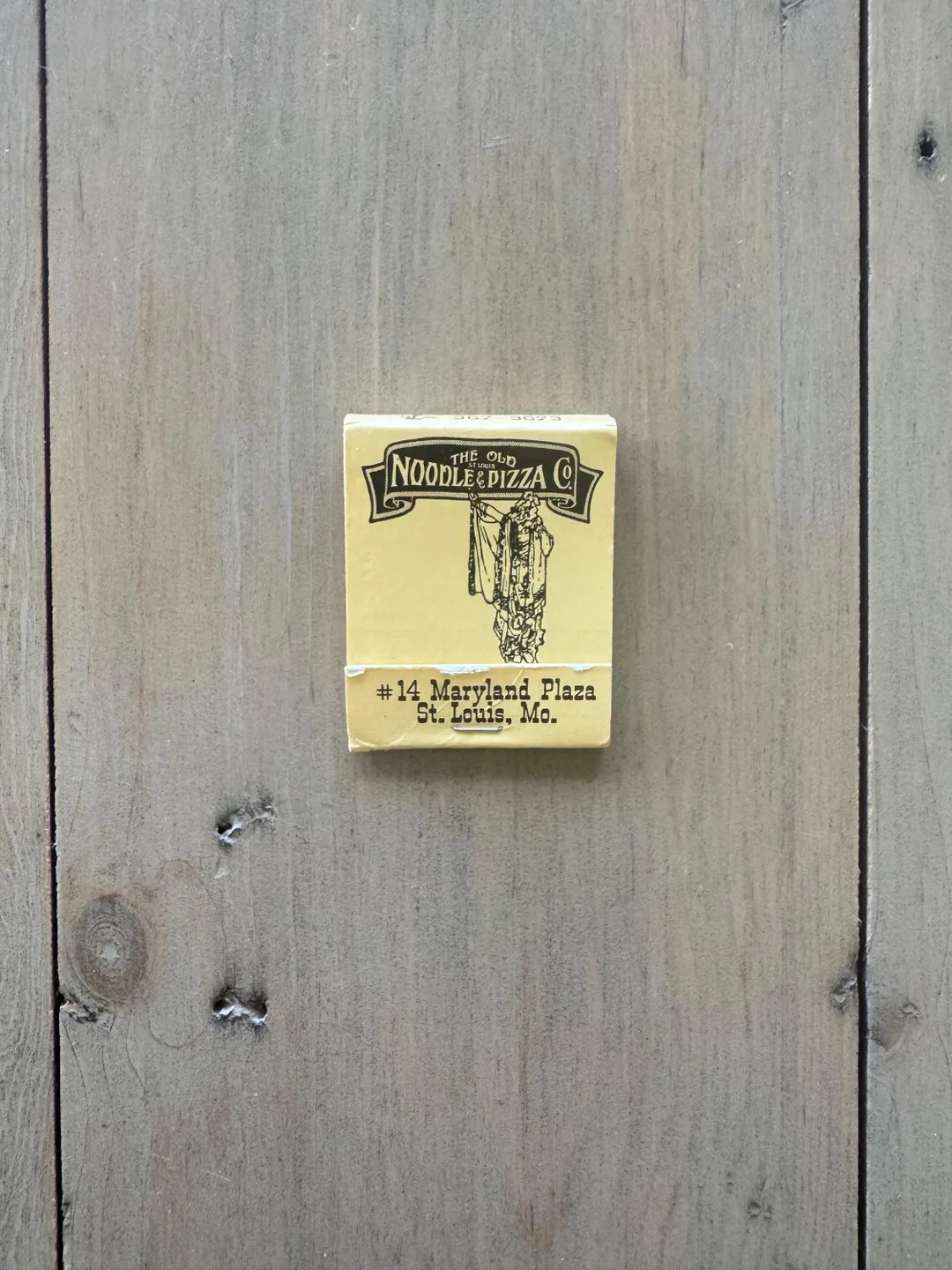 Vintage Matchbook | the Old Noodle & Pizza Co. St. Louis, Missouri - Etsy | Etsy (US)