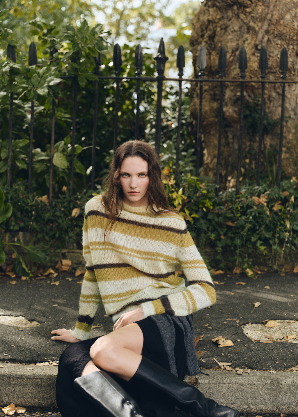 Semi-transparent alpaca sweater | Mango (US/MX/AU)