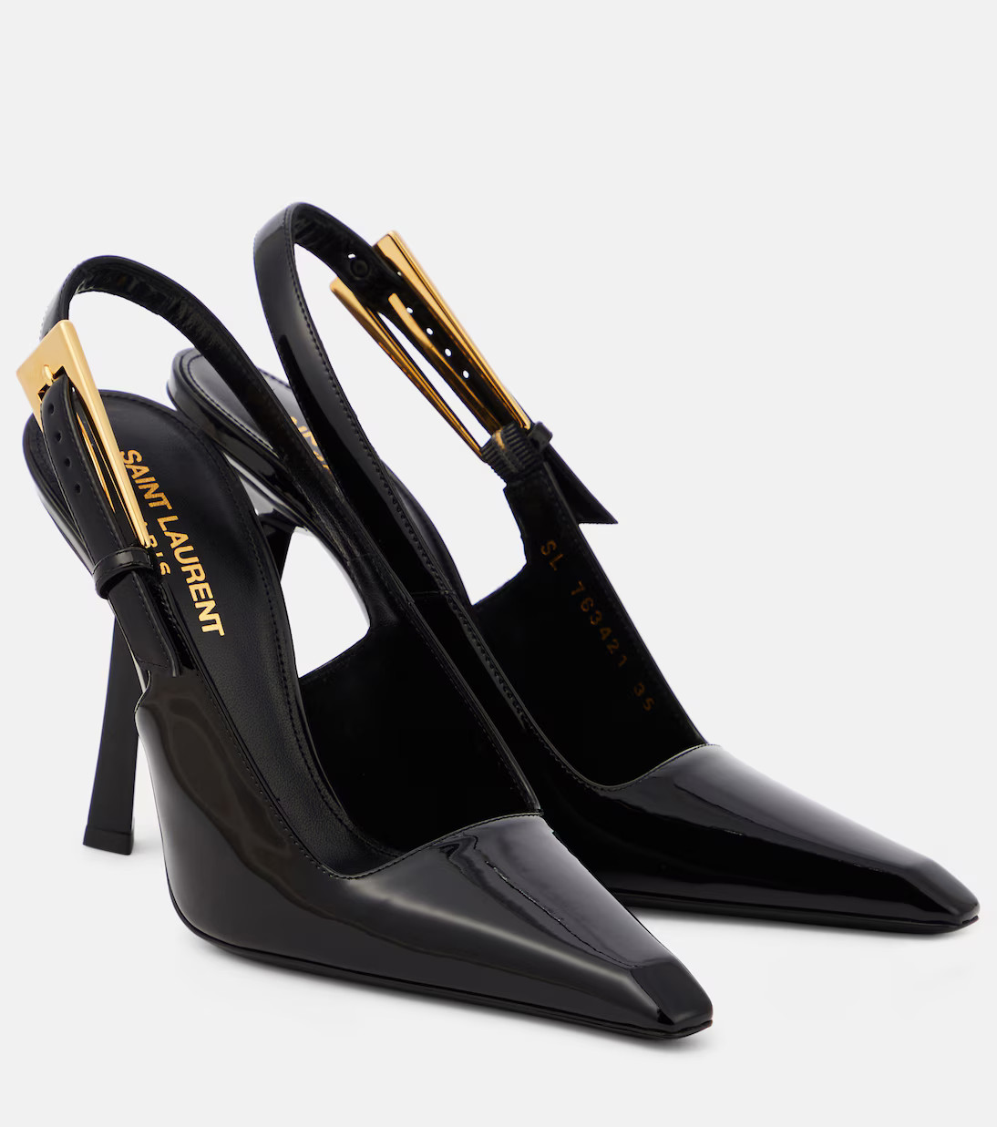 Lee patent leather slingback pumps | Mytheresa (US/CA)