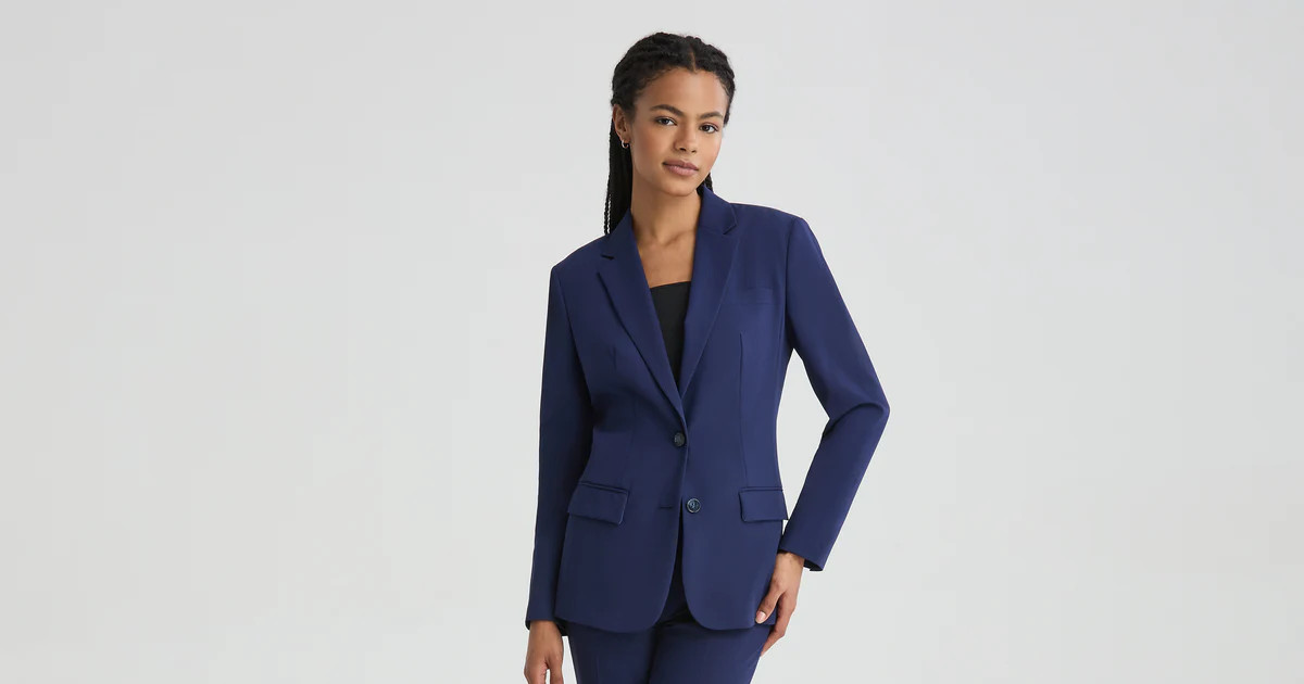 Women's Blue Suit | Suits for Work, Weddings & More | SuitShop | SuitShop