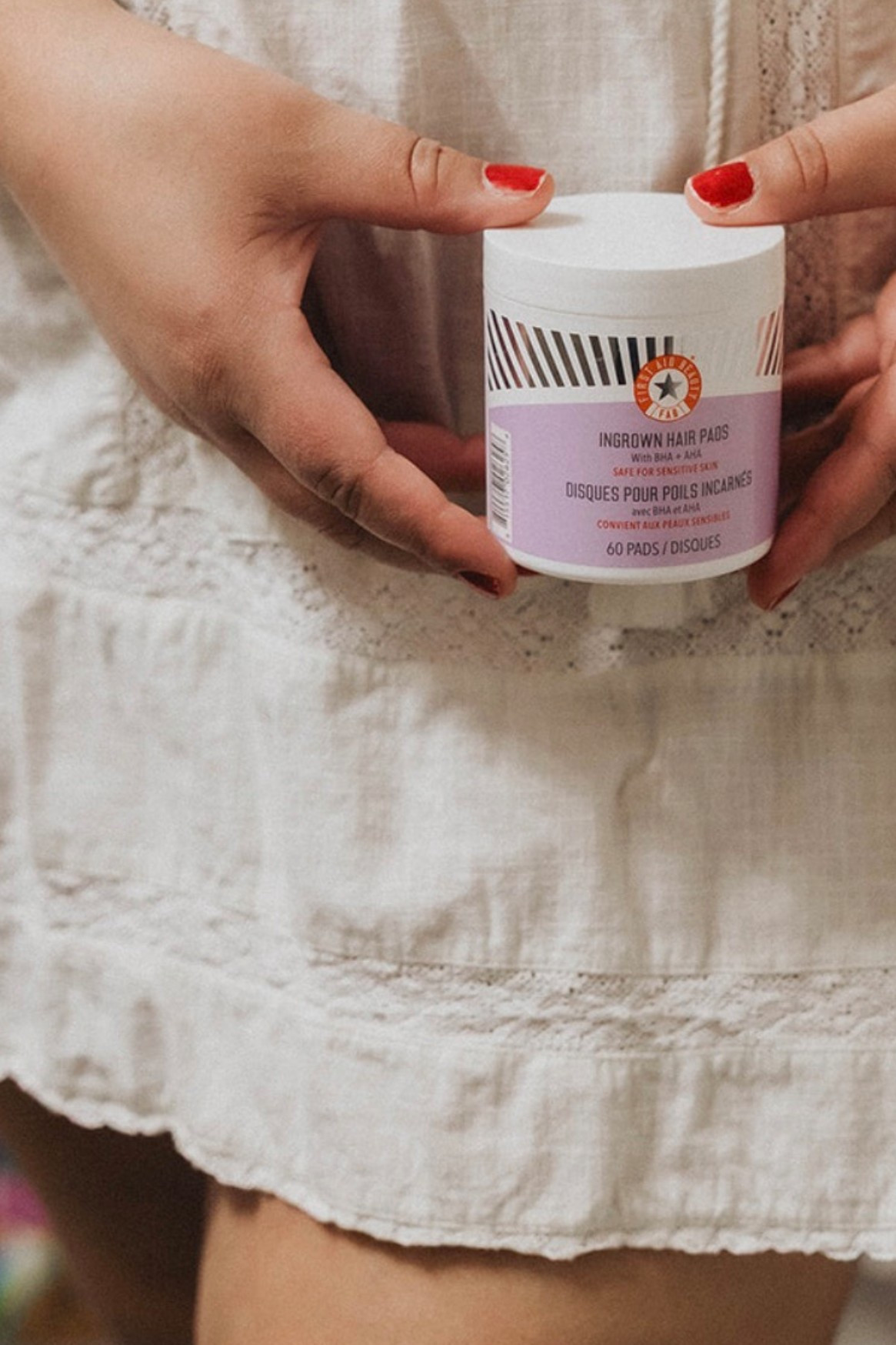 First Aid Beauty Ingrown Hair Pads are a simple but effective solution for preventing and treating ingrown hairs. Formulated with exfoliating acids and soothing ingredients, they help unclog pores, smooth rough texture, and reduce the look of bumps after shaving or waxing.

These pads work well for sensitive skin and can be used on areas like the bikini line, legs, underarms, and face. They gently exfoliate to help release trapped hairs while calming redness and irritation, making them a reliable option for post-hair removal care.

If you deal with razor bumps, ingrowns, or uneven skin texture, First Aid Beauty Ingrown Hair Pads are an easy addition to your routine. Consistent use helps keep skin clearer, smoother, and more comfortable between hair removal sessions.


#LTKBeauty #LTKFindsUnder50 #LTKselfcare